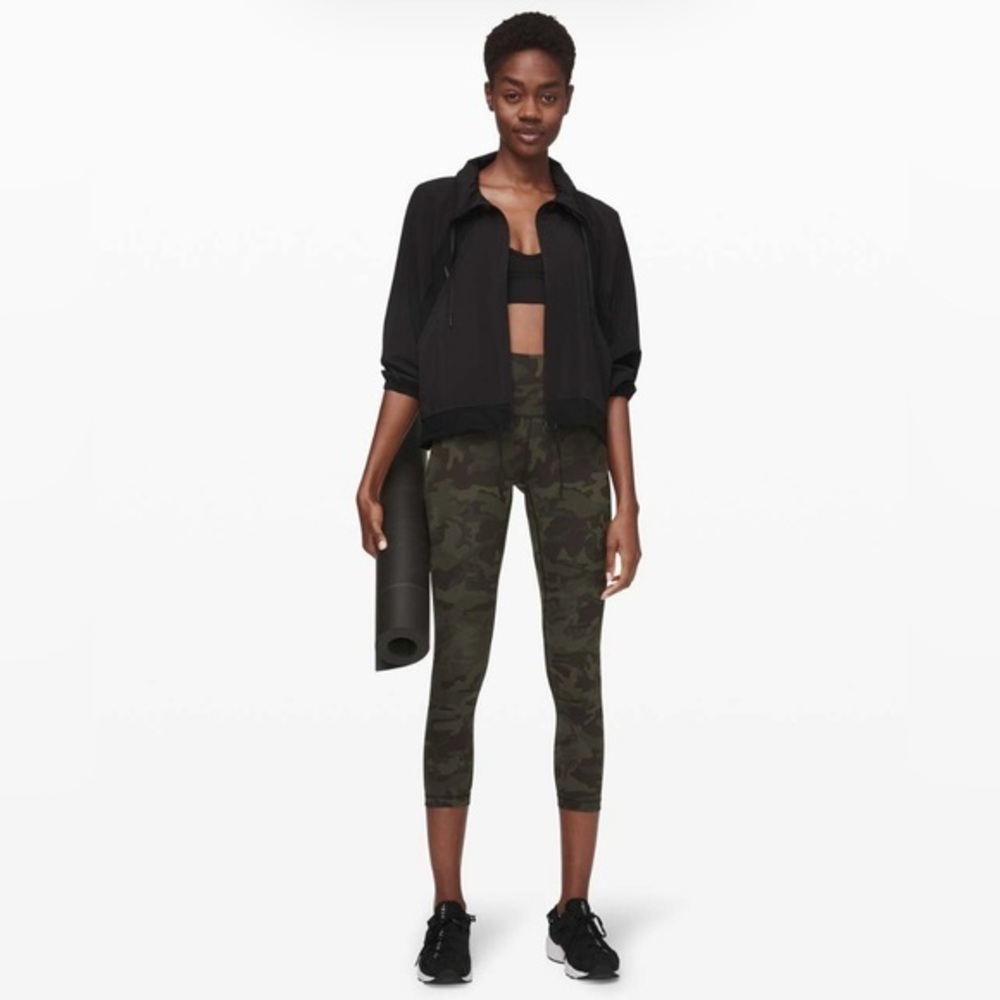 Lululemon Wunder Under High-Rise Tight 25" *Full-On Luxtreme Camo Green Size 10